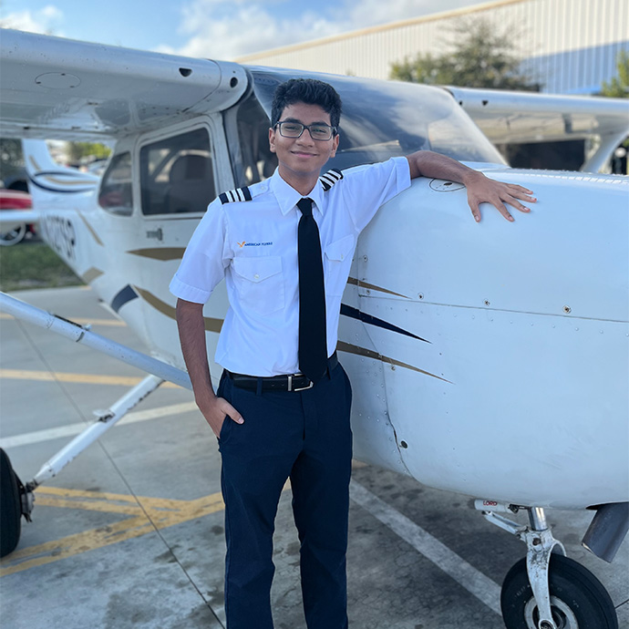 CFI and Airline Academy Graduate Pompano Beach, Florida Ariv Kumar
