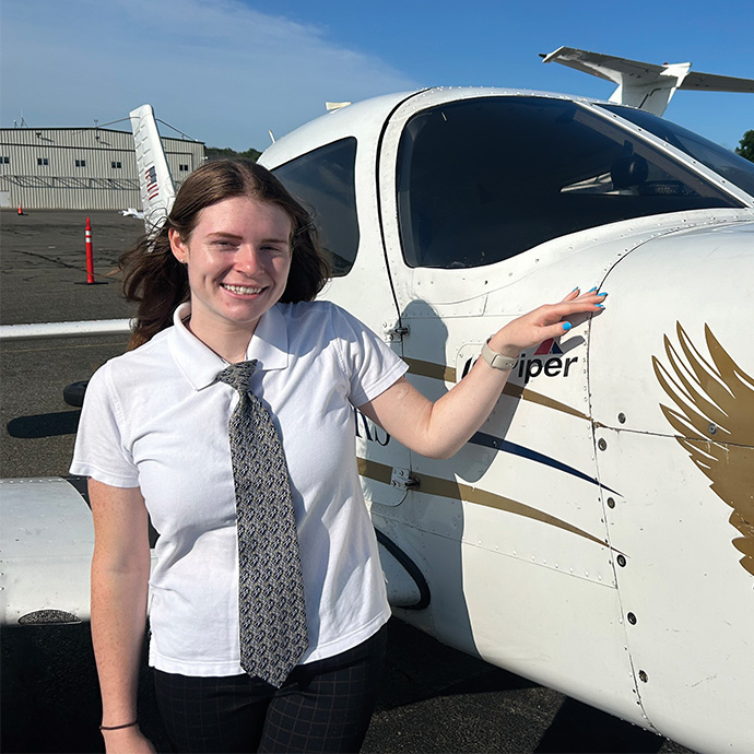 Certified Flight Instructor Morristown, New Jersey Kelsey Purrington