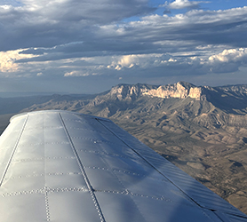 introductory flight mountain view