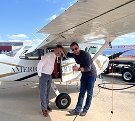 one on one at american flyers