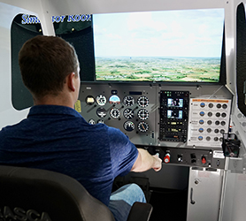 schedule a visit to see our advanced frasca simulators