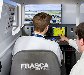 American Flyers flight simulator demo